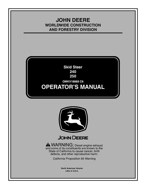 john deere 250 skid steer auxiliary hydraulics|john deere 250 service manual.